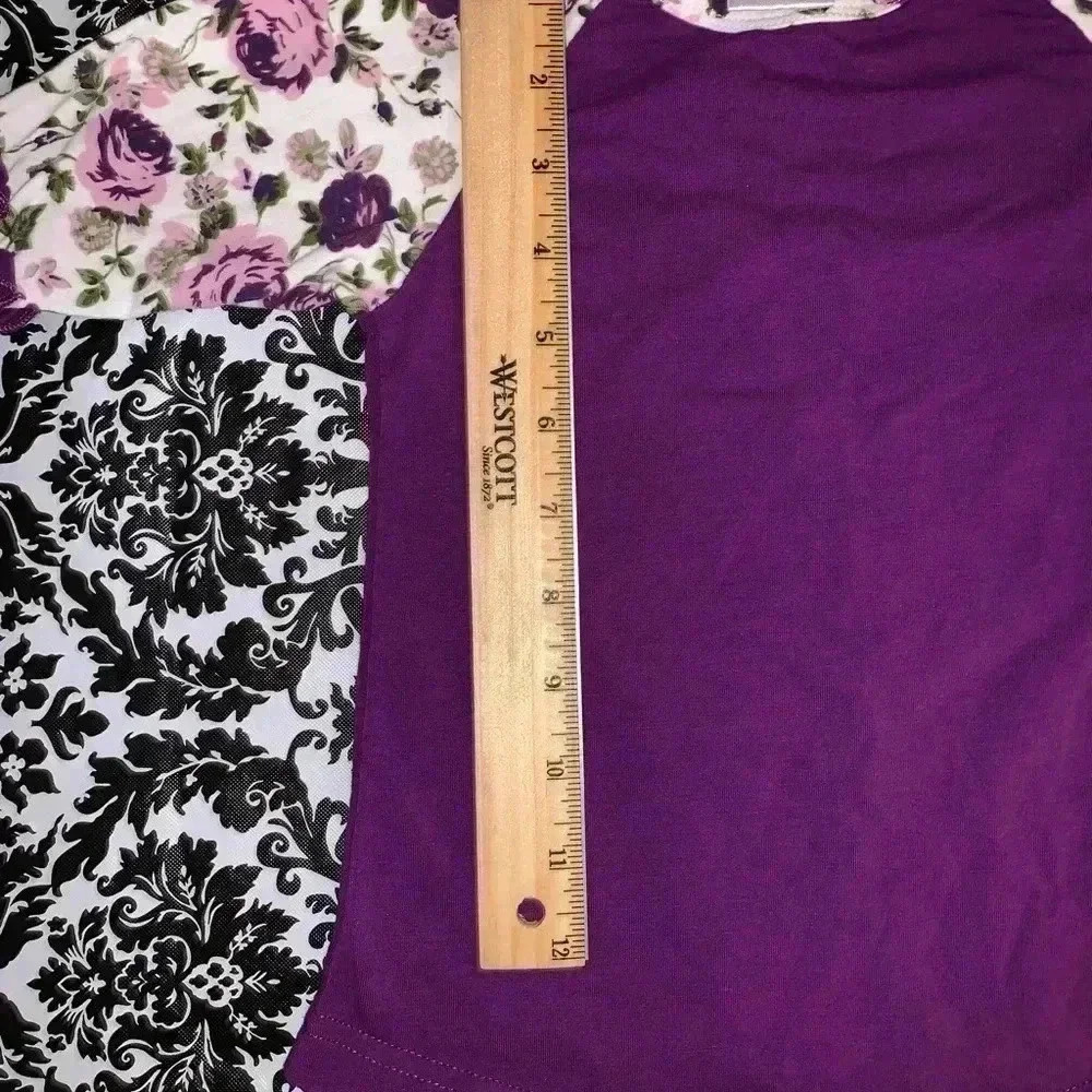 RUFFLE SLEEVE TOP SZ SMALL ✂️ROCK BOTTOM PRICE✂️ - Picture 5 of 7